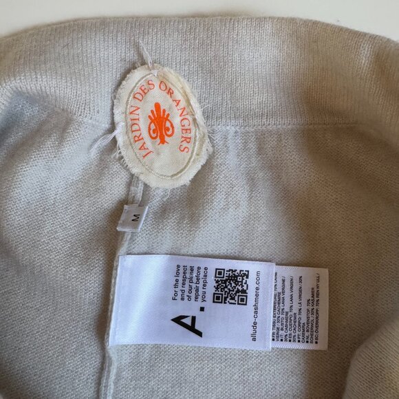 Jardin des Orangers Wool and Cashmere Straight Pants - Picture 7 of 9